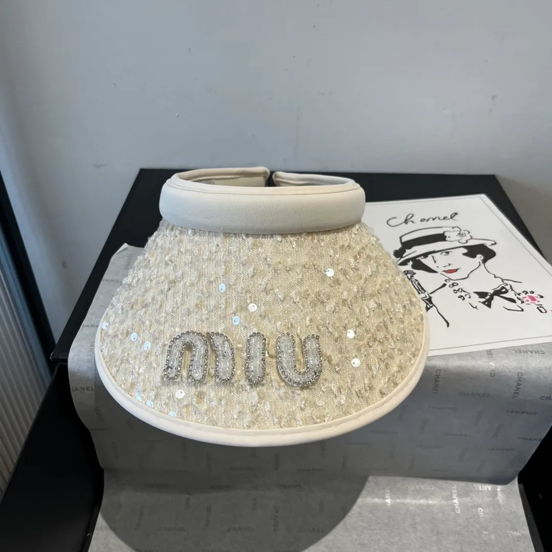 💰90¥ miumiu new empty top sun hat