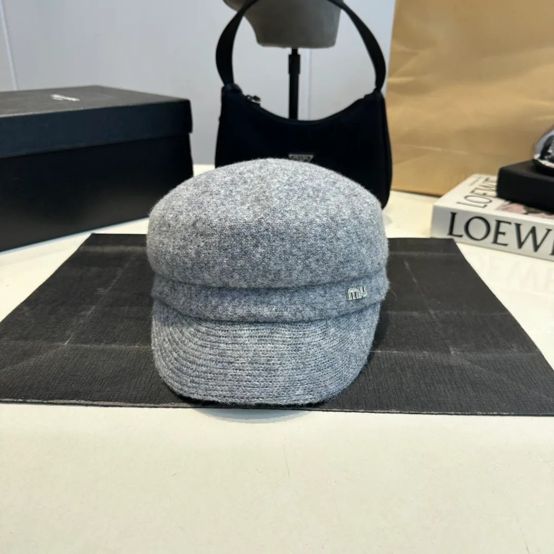 P80 miumiu new duck-bill military cap, advanced customization, head circumference 57cm