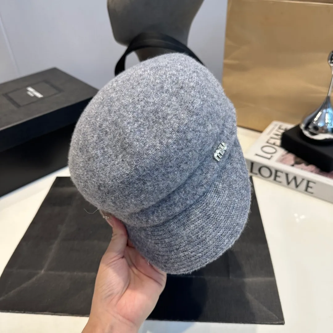 P80 miumiu new duck-bill military cap, advanced customization, head circumference 57cm