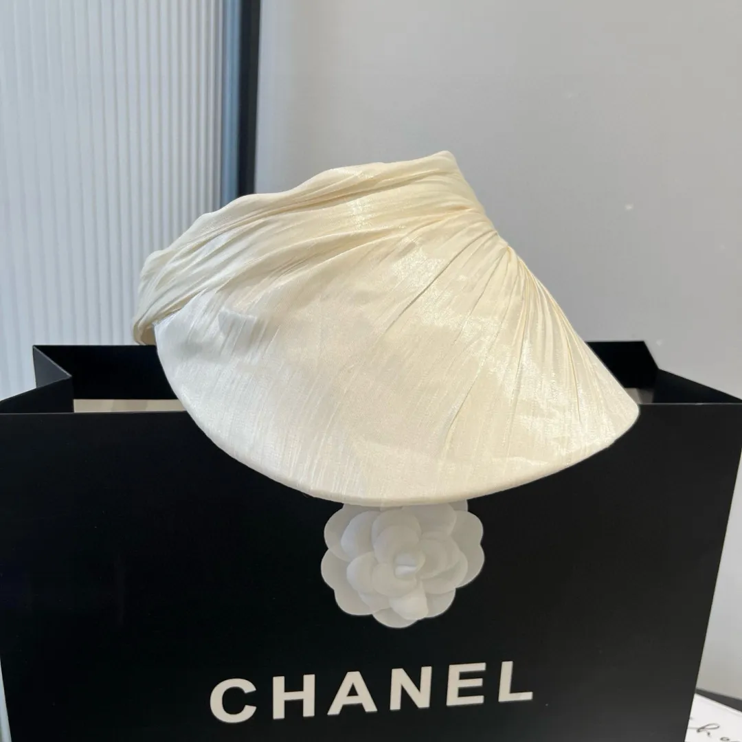 💰100¥ miumiu new silk headband, bow sun hat