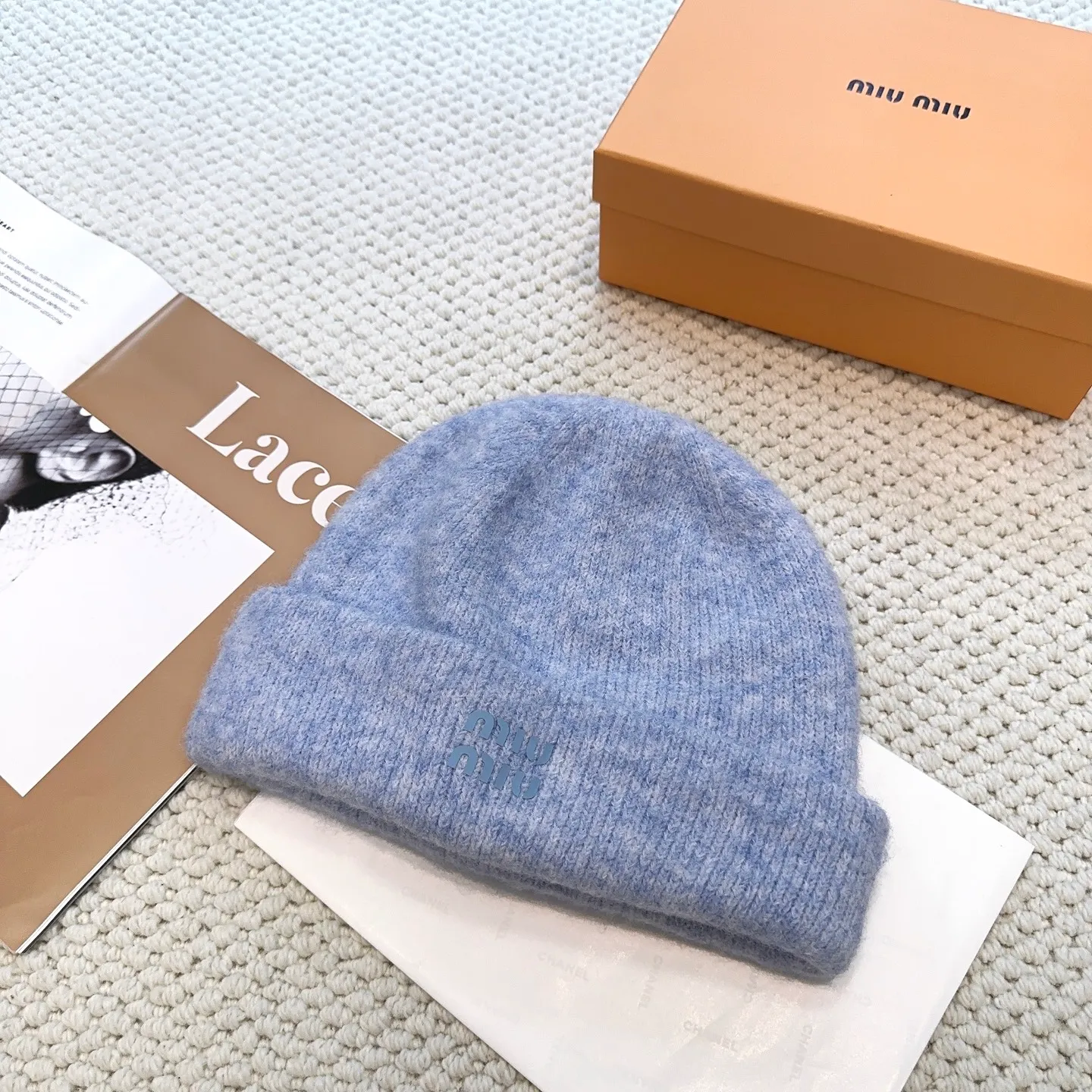 P50 miumiu new knitted hat! High-elastic fabric, classic colors, same style for men and women. Miu’s popular knitted hat! Xiaohongshu’s new product is released, it’s so 🉑️, high-elastic fabric, classic color