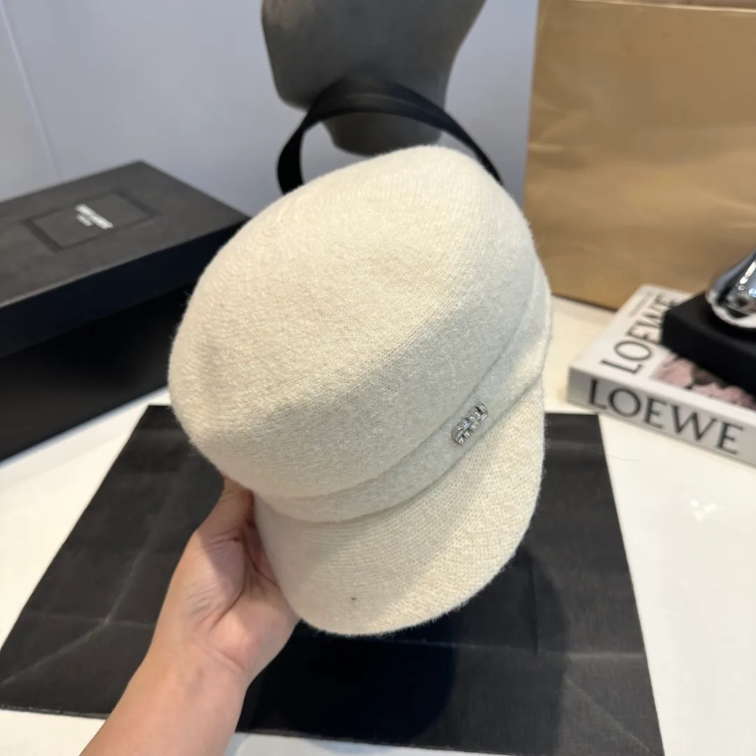 P80 miumiu new duck-bill military cap, advanced customization, head circumference 57cm