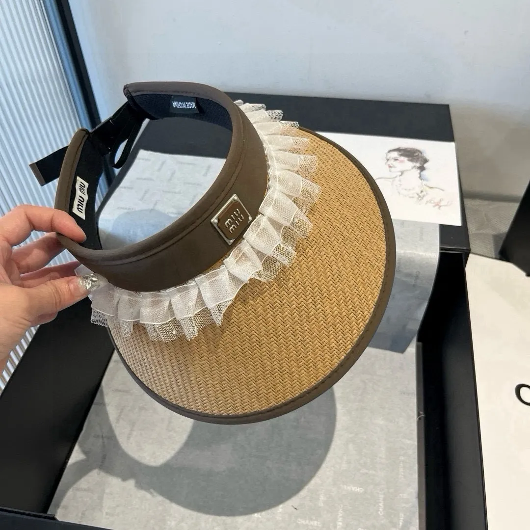 💰100¥ miumiu new headband sun hat