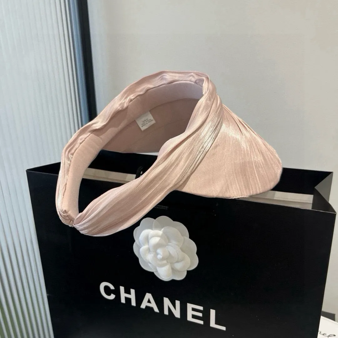 💰100¥ miumiu new silk headband, bow sun hat