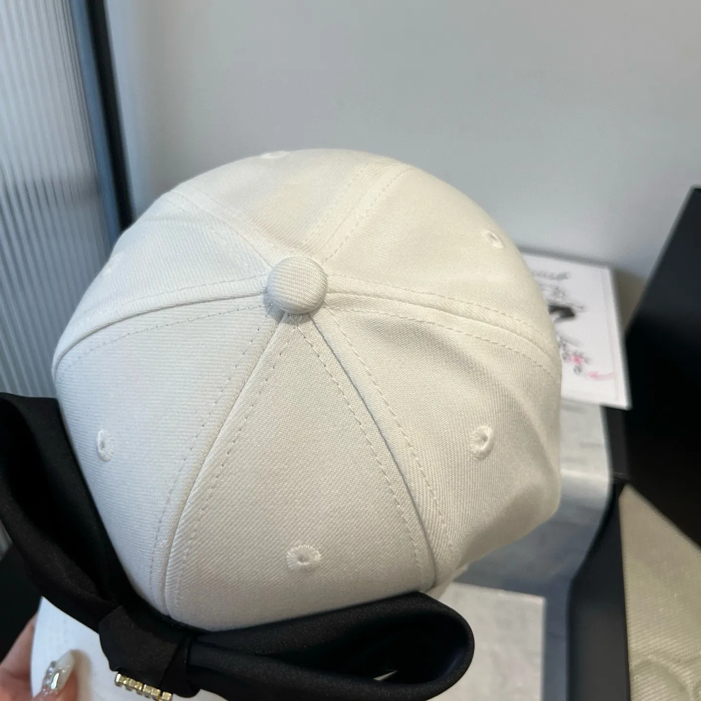 💰90¥ miumiu bow cap, high-end customization, head circumference 57cm