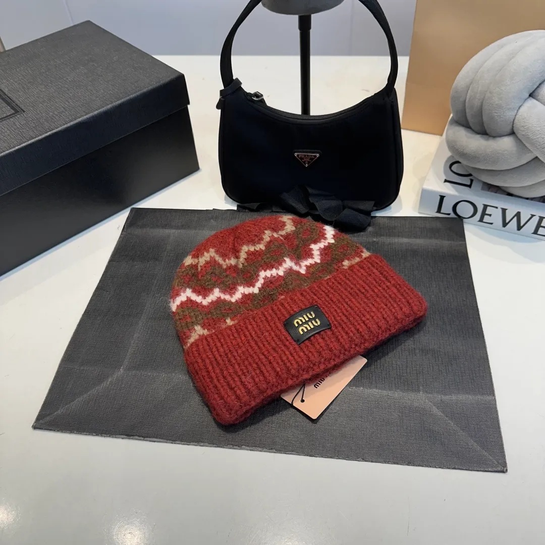 P56 miumiu new autumn and winter woolen hat
