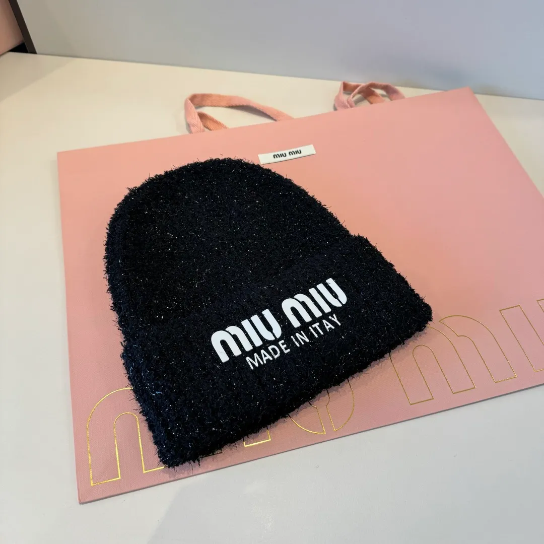 P50 miumiu original spring and summer new style woolen hat, customized, the original workmanship is meticulous and the quality is great!