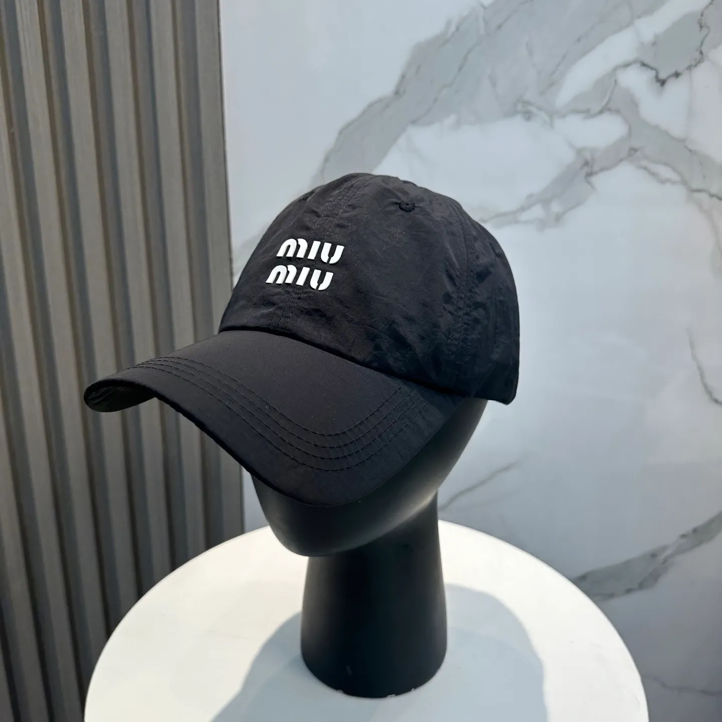 P50 miumiu new quick-drying simple baseball cap 🧢Light, breathable, trendy and versatile, Xiaohongshu grows grass, poison Get your boyfriend and cool together