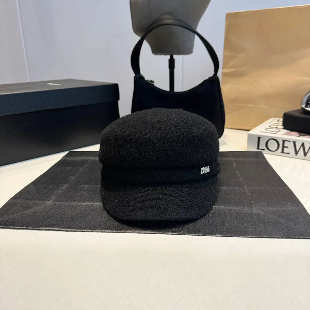 P80 miumiu new duck-bill military cap, advanced customization, head circumference 57cm