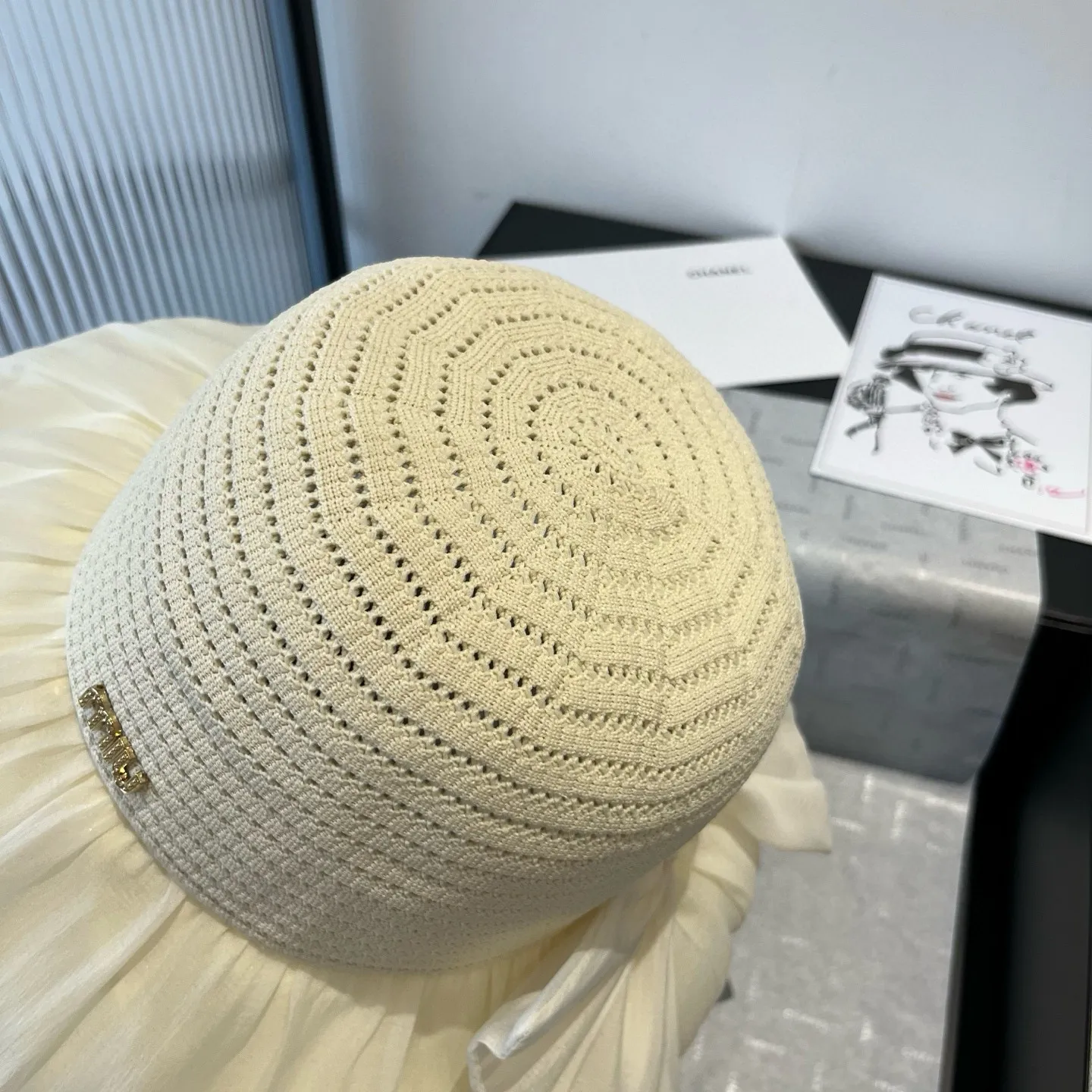💰120¥ miumiu new lantern hat, sunshade straw hat, anti-UV brim, head circumference 57cm