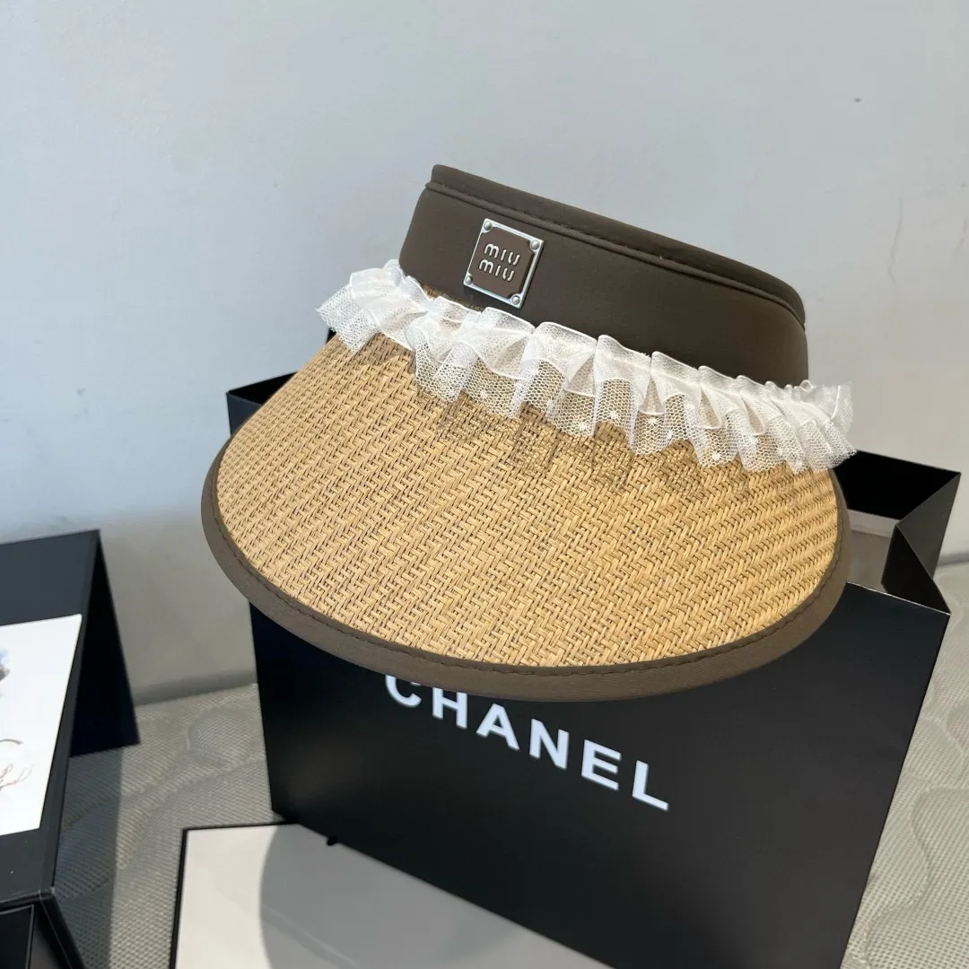 💰100¥ miumiu new headband sun hat