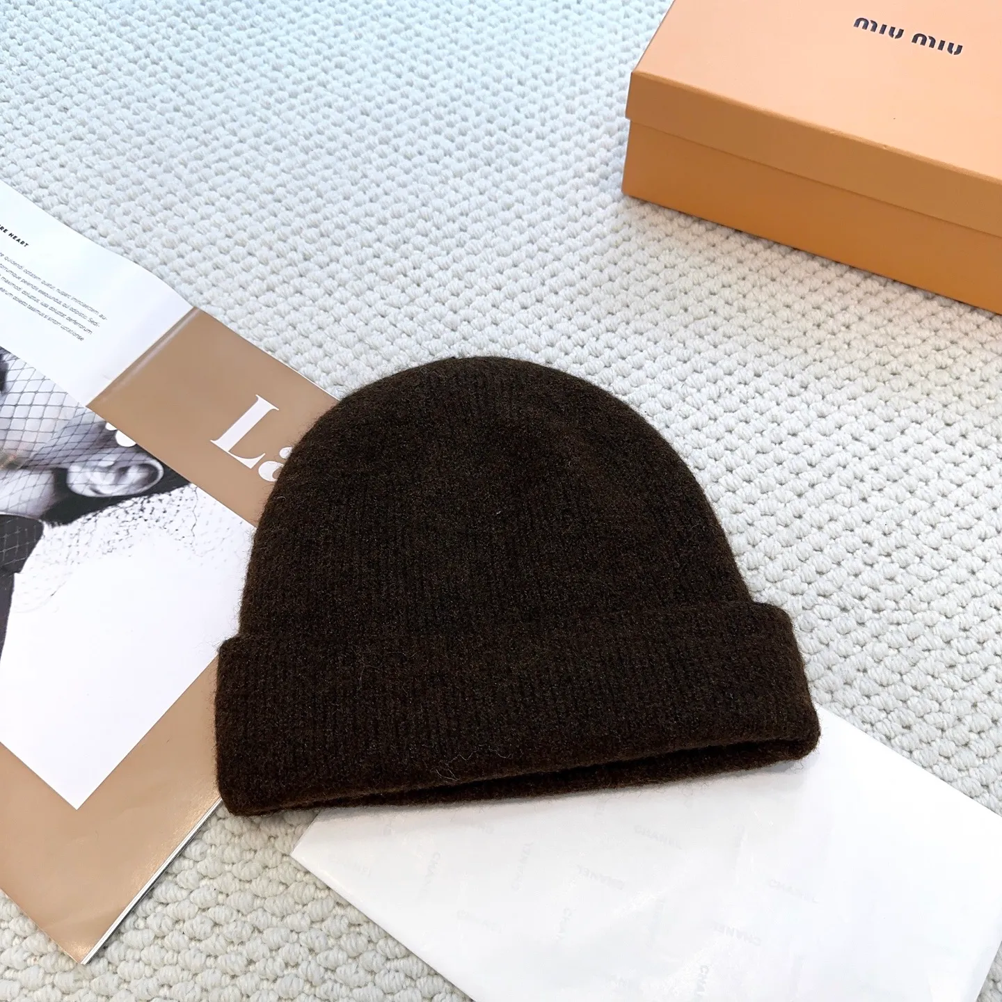 P50 miumiu new knitted hat! High-elastic fabric, classic colors, same style for men and women. Miu’s popular knitted hat! Xiaohongshu’s new product is released, it’s so 🉑️, high-elastic fabric, classic color