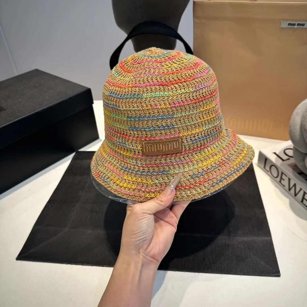 P60 miumiu new handhook fisherman hat