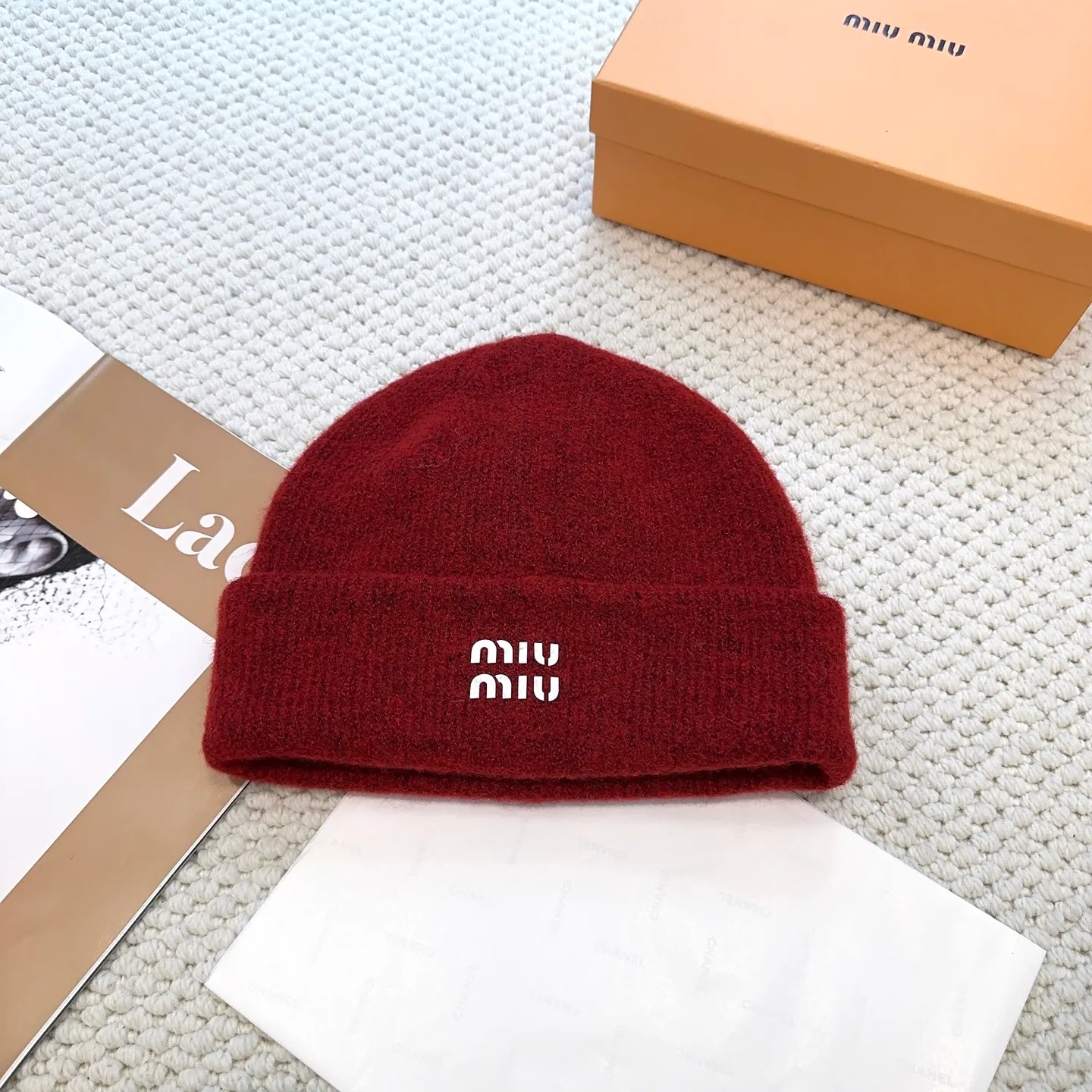 P50 miumiu new knitted hat! High-elastic fabric, classic colors, same style for men and women. Miu’s popular knitted hat! Xiaohongshu’s new product is released, it’s so 🉑️, high-elastic fabric, classic color