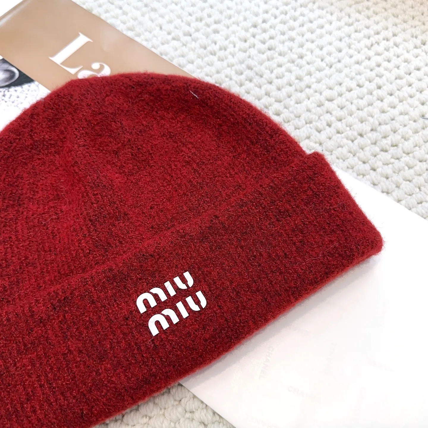 P50 miumiu new knitted hat! High-elastic fabric, classic colors, same style for men and women. Miu’s popular knitted hat! Xiaohongshu’s new product is released, it’s so 🉑️, high-elastic fabric, classic color
