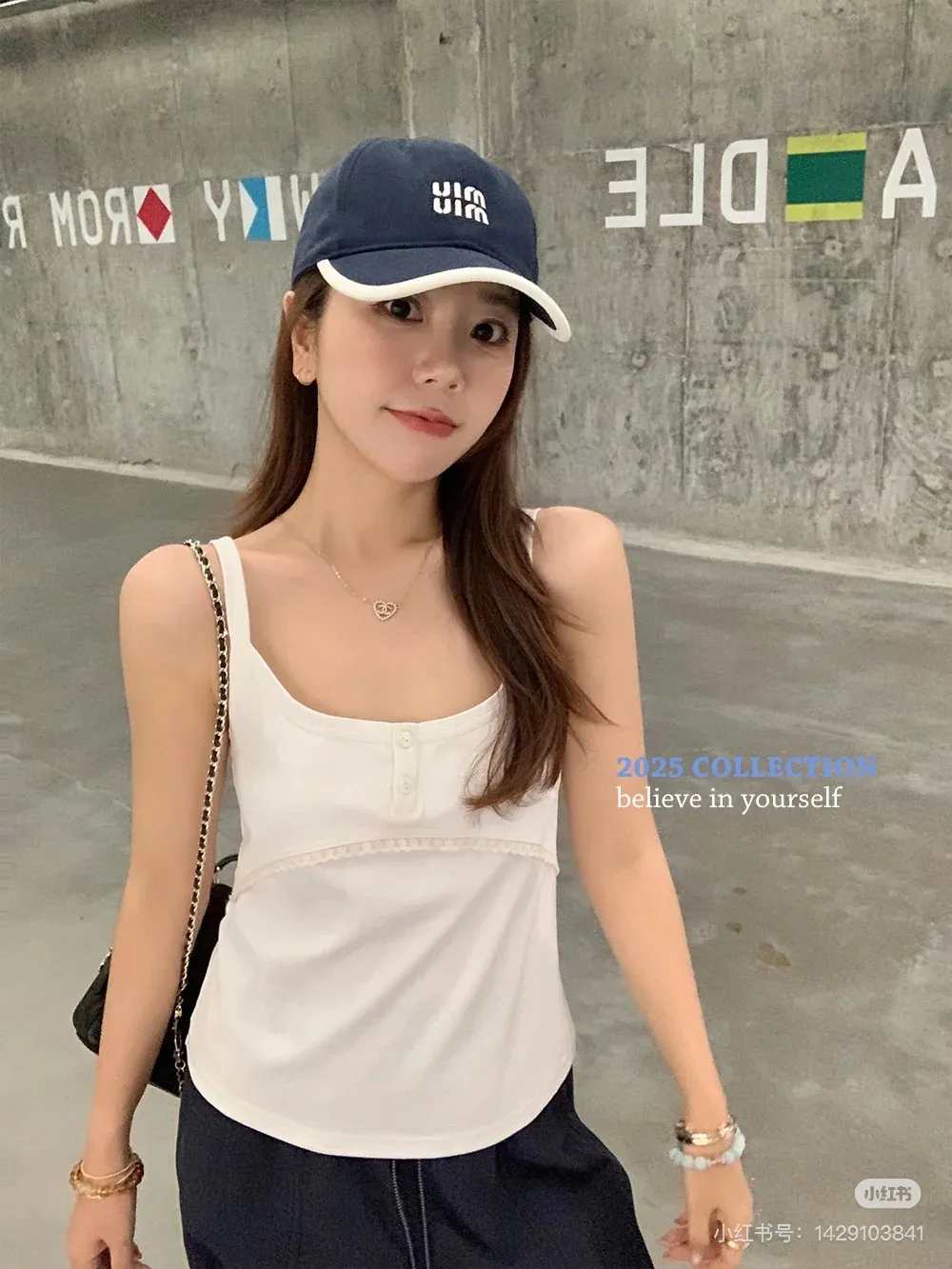 Miumiu high version autumn baseball cap