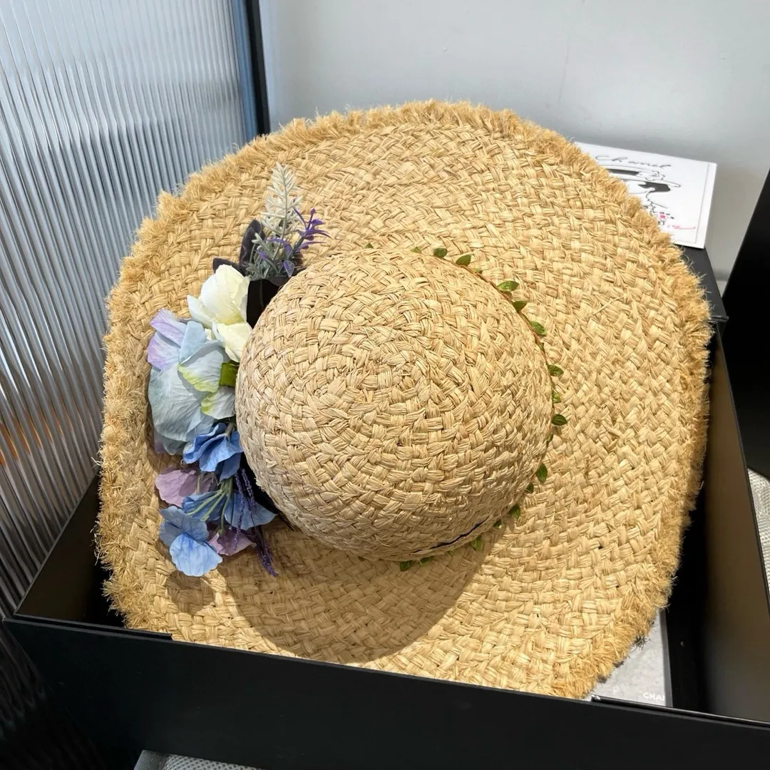 150¥ miumiu raffia straw hat, a must-have for travel, head circumference 57cm