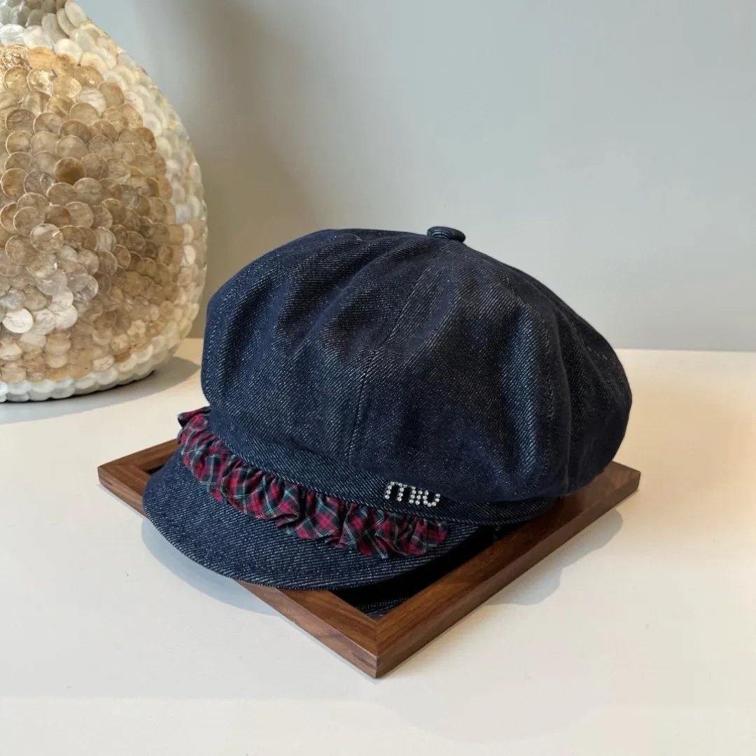 🉐160¥ miumiu new duck bill military cap, advanced customization, head circumference 57cm