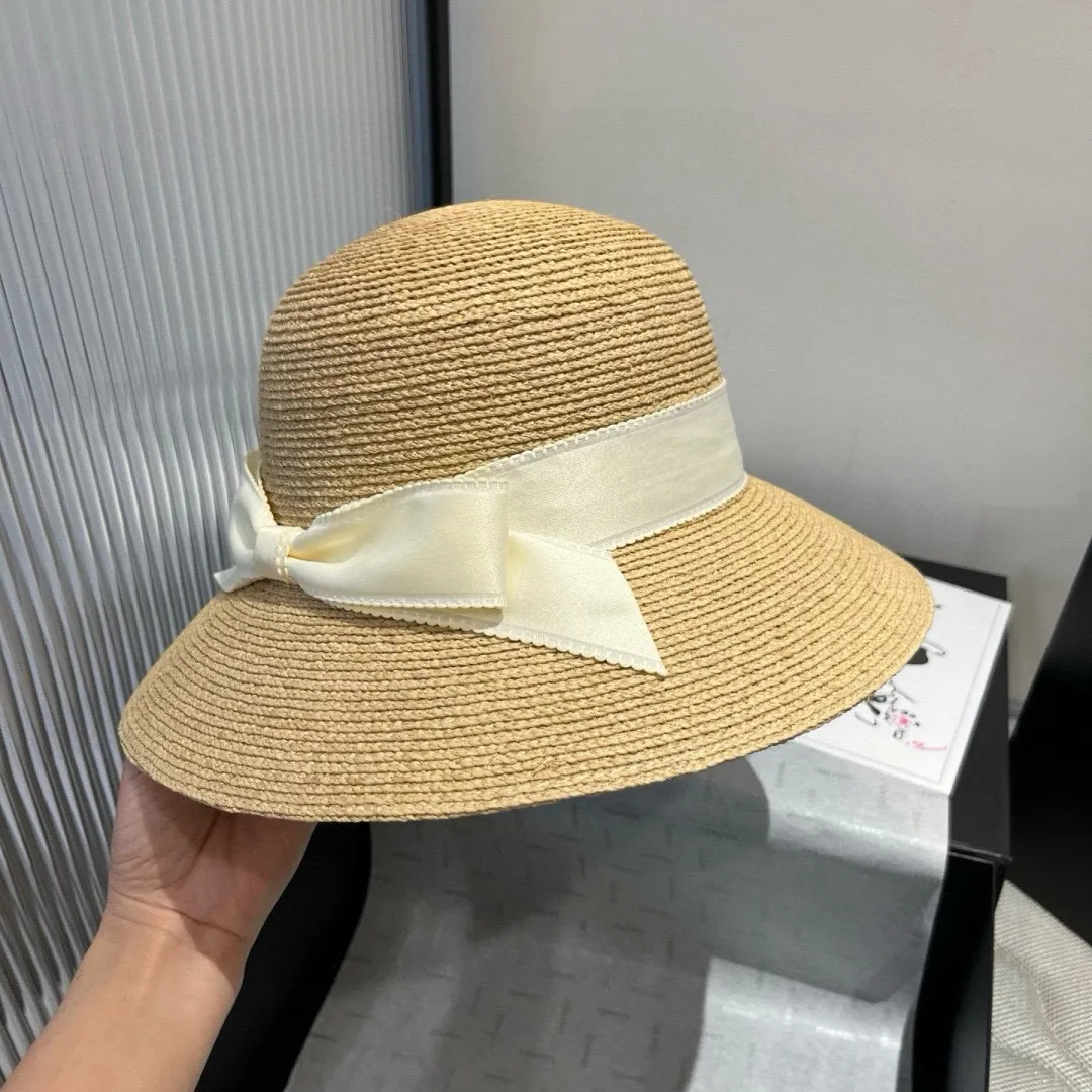 💰200¥ miumiu raffia basin hat, high-end customized basin hat, head circumference 57cm