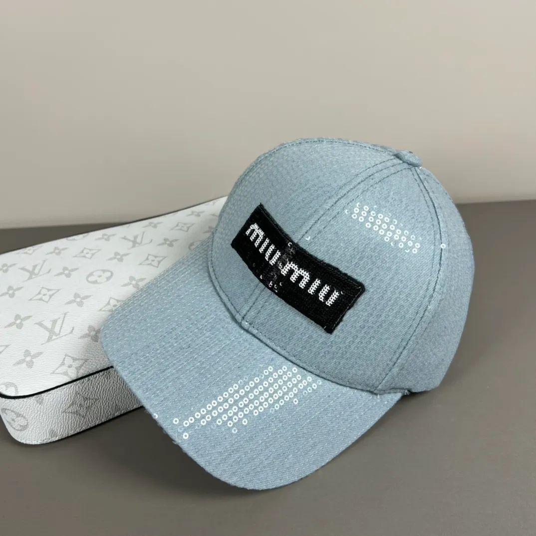 56💰Miumiu miumiu original spring and summer new baseball cap, authentic and custom-made from mold, the original workmanship is meticulous and the quality is superb!
