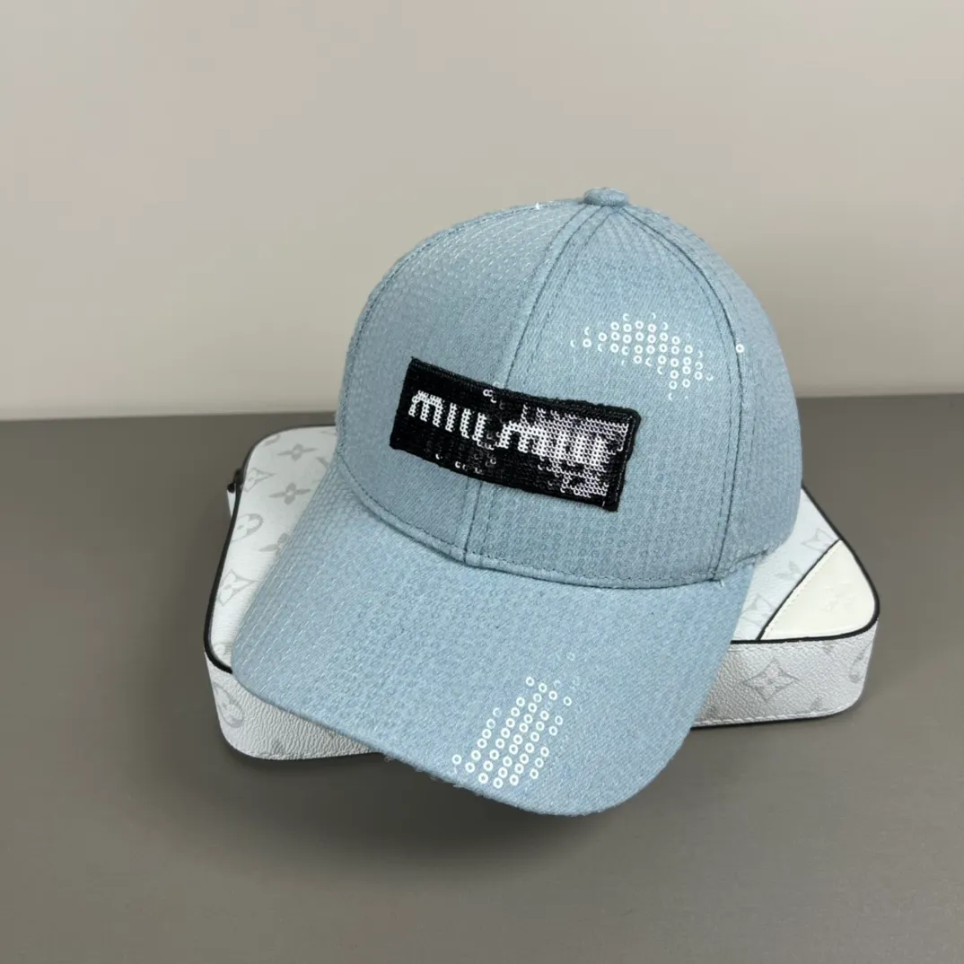 56💰Miumiu miumiu original spring and summer new baseball cap, authentic and custom-made from mold, the original workmanship is meticulous and the quality is superb!