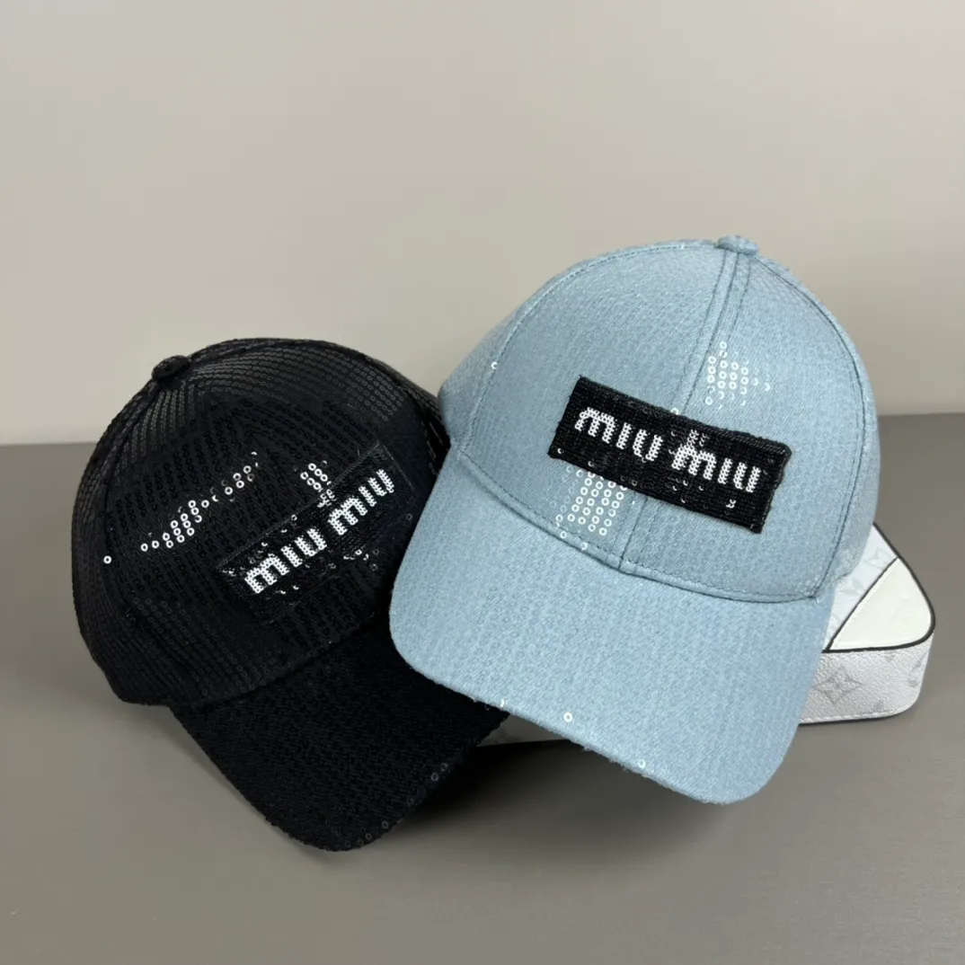 56💰Miumiu miumiu original spring and summer new baseball cap, authentic and custom-made from mold, the original workmanship is meticulous and the quality is superb!
