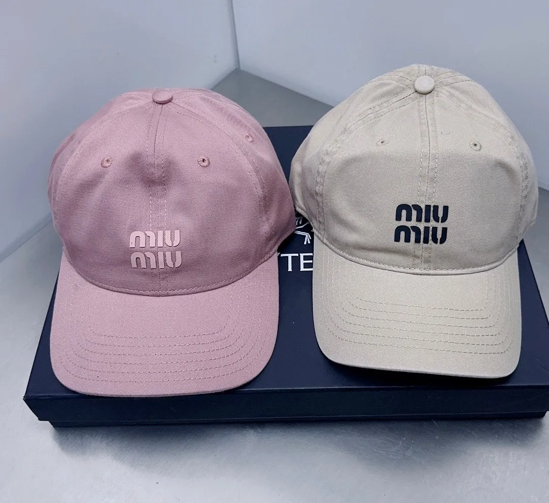 miumiu soft top baseball cap
