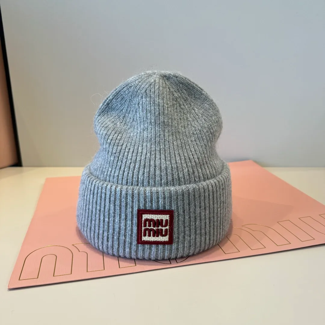 P50 miumiu original spring and summer new style woolen hat, customized, the original workmanship is meticulous and the quality is great!