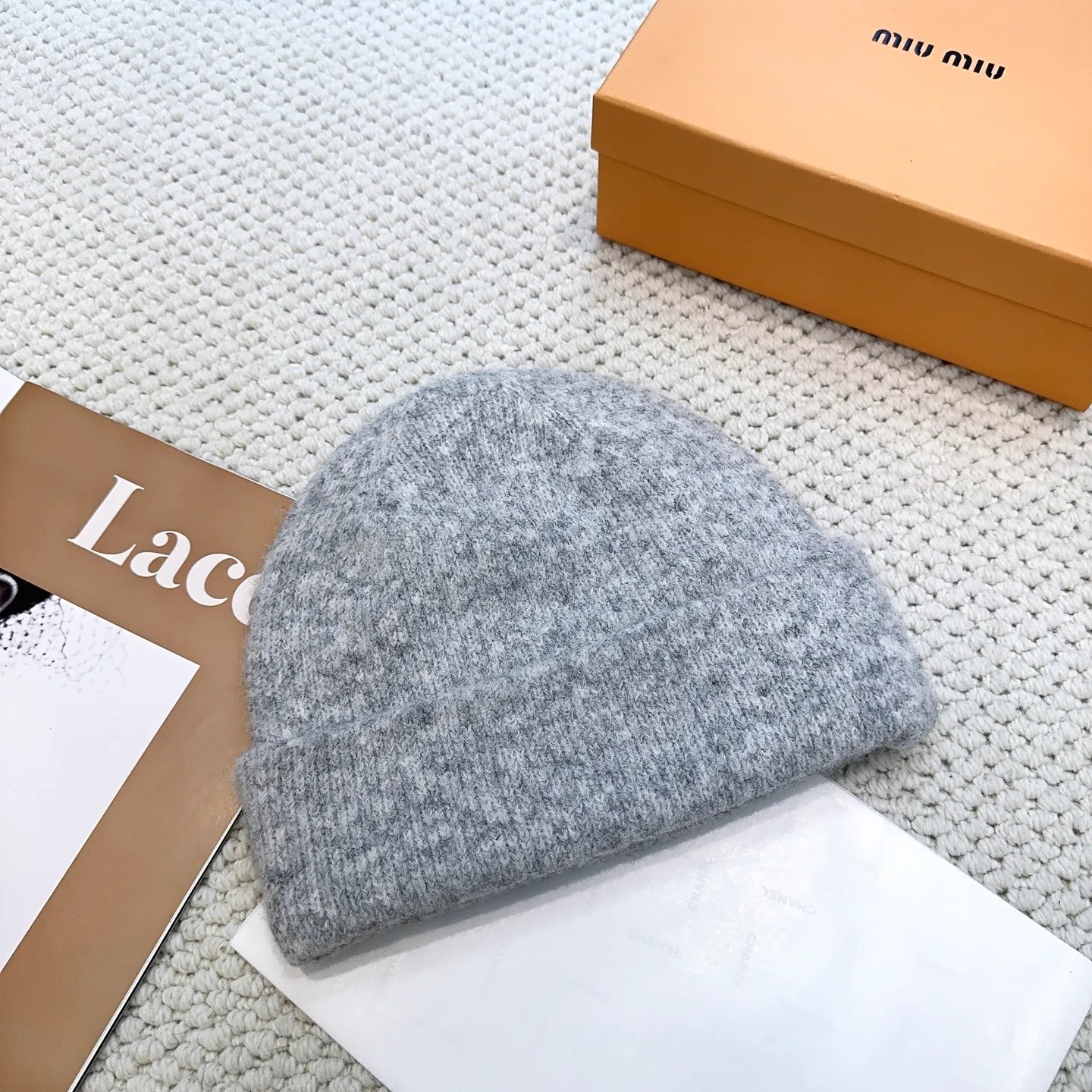 P60 miumiu new knitted hat! High-elastic fabric, classic colors, same style for men and women. Miu’s popular knitted hat! Xiaohongshu’s new product is released, it’s so 🉑️, high-elastic fabric, classic color