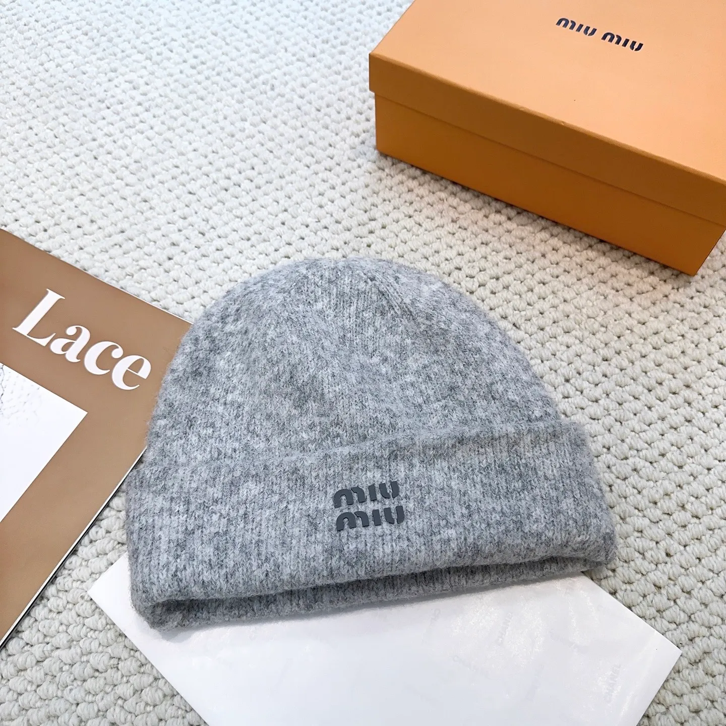 P60 miumiu new knitted hat! High-elastic fabric, classic colors, same style for men and women. Miu’s popular knitted hat! Xiaohongshu’s new product is released, it’s so 🉑️, high-elastic fabric, classic color