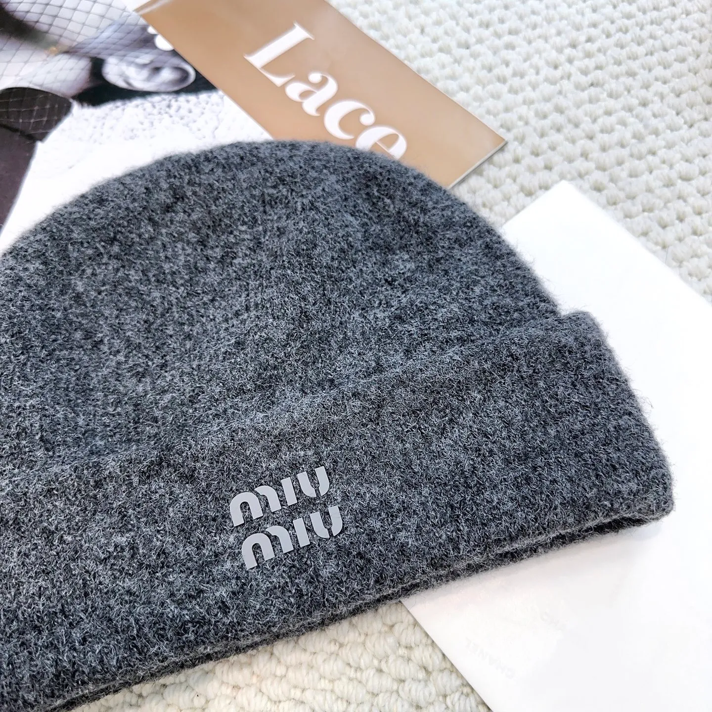 P60 miumiu new knitted hat! High-elastic fabric, classic colors, same style for men and women. Miu’s popular knitted hat! Xiaohongshu’s new product is released, it’s so 🉑️, high-elastic fabric, classic color