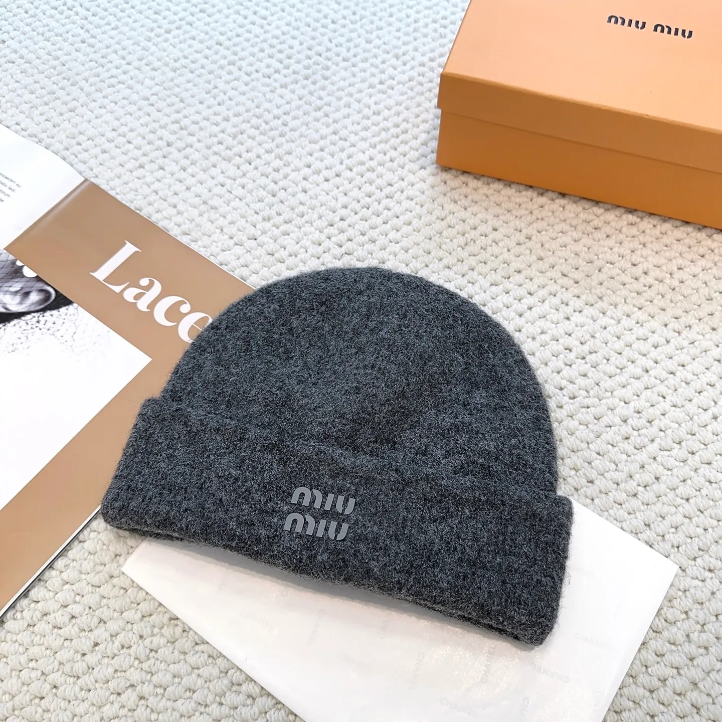 P60 miumiu new knitted hat! High-elastic fabric, classic colors, same style for men and women. Miu’s popular knitted hat! Xiaohongshu’s new product is released, it’s so 🉑️, high-elastic fabric, classic color