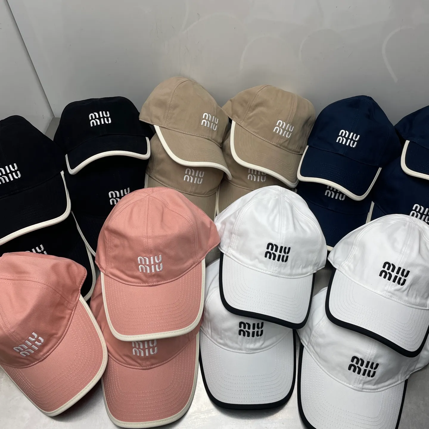 Miumiu high version autumn baseball cap