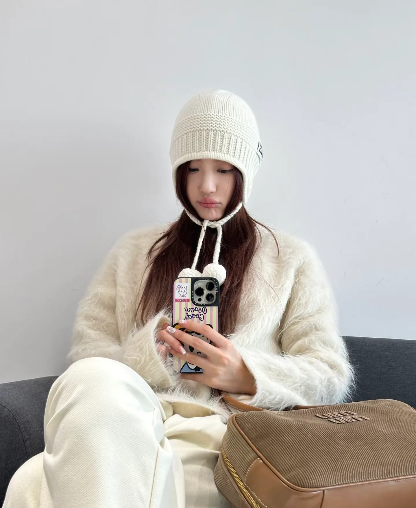 Popular style Miumiu Lei Feng hat