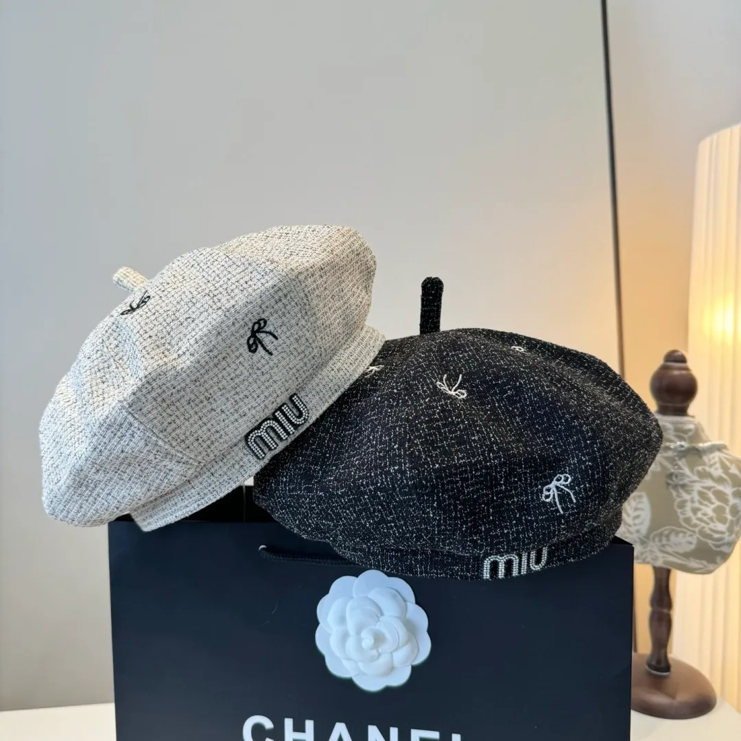 💰100¥ miumiu new beret, high-end customization, head circumference 57cm