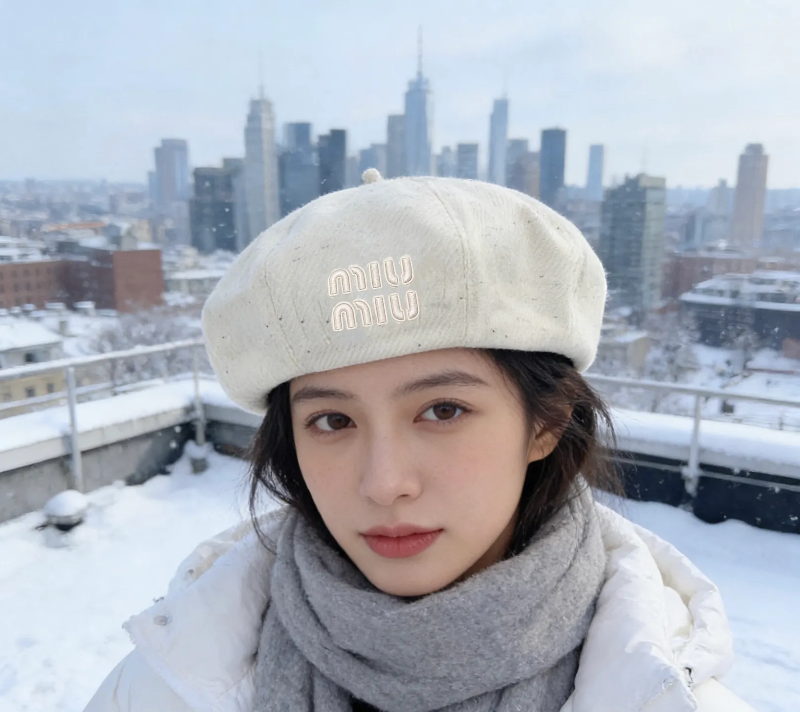 miumiu 💫 High-end fabrics and new berets with a high-end feel!
