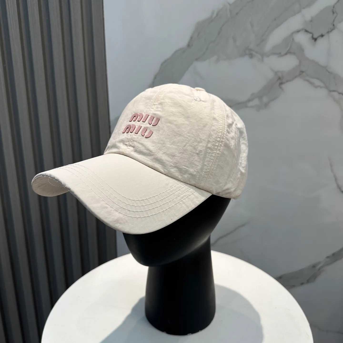 P50 miumiu new quick-drying simple baseball cap 🧢Light, breathable, trendy and versatile, Xiaohongshu grows grass, poison Get your boyfriend and cool together