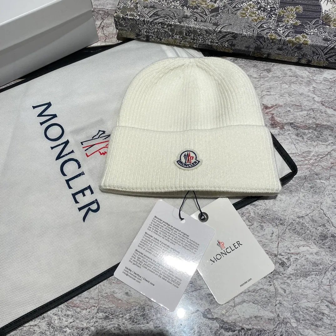 Inquiry with pictures! Moncler muzzle cashmere knitted hat classic hot version🔥