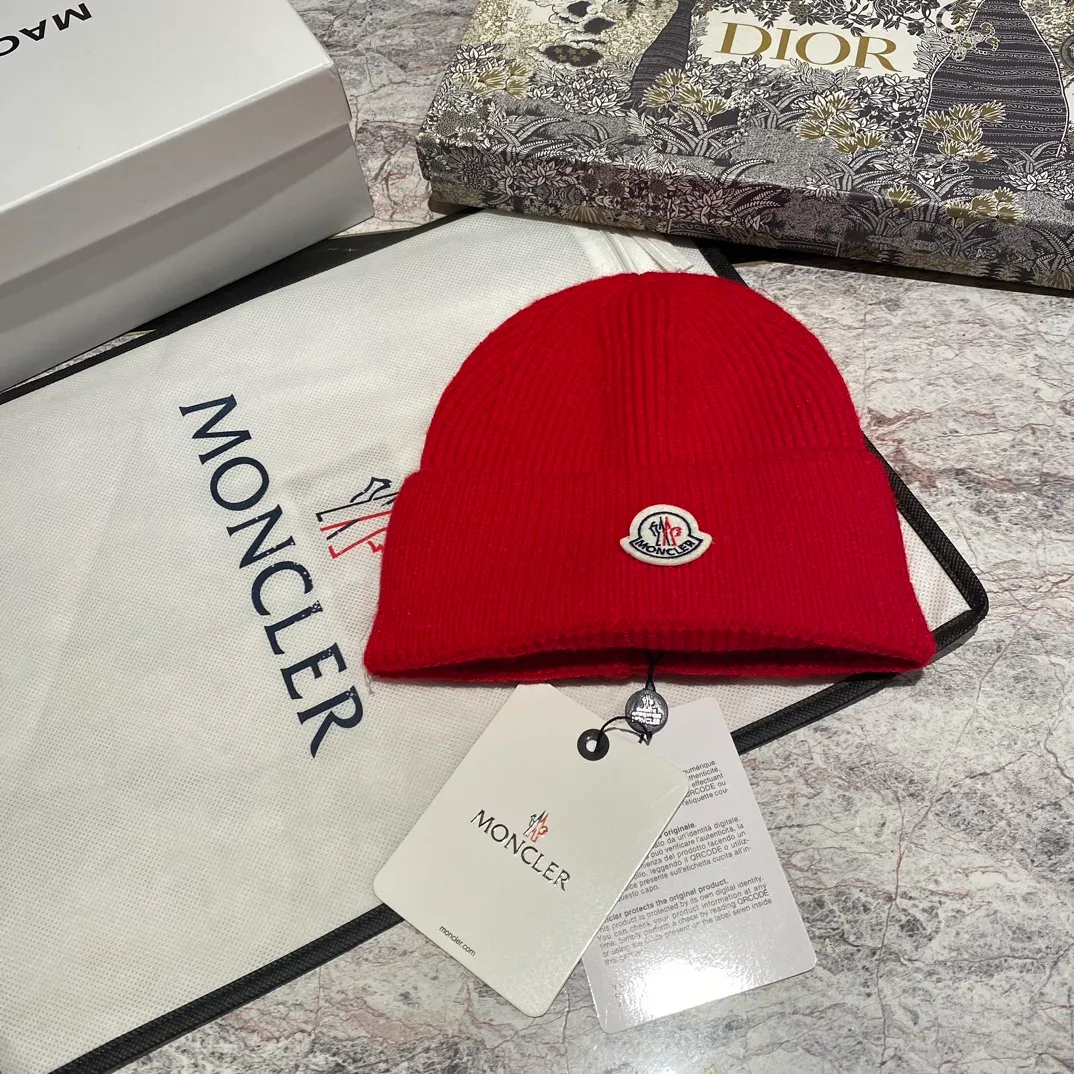 Inquiry with pictures! Moncler muzzle cashmere knitted hat classic hot version🔥
