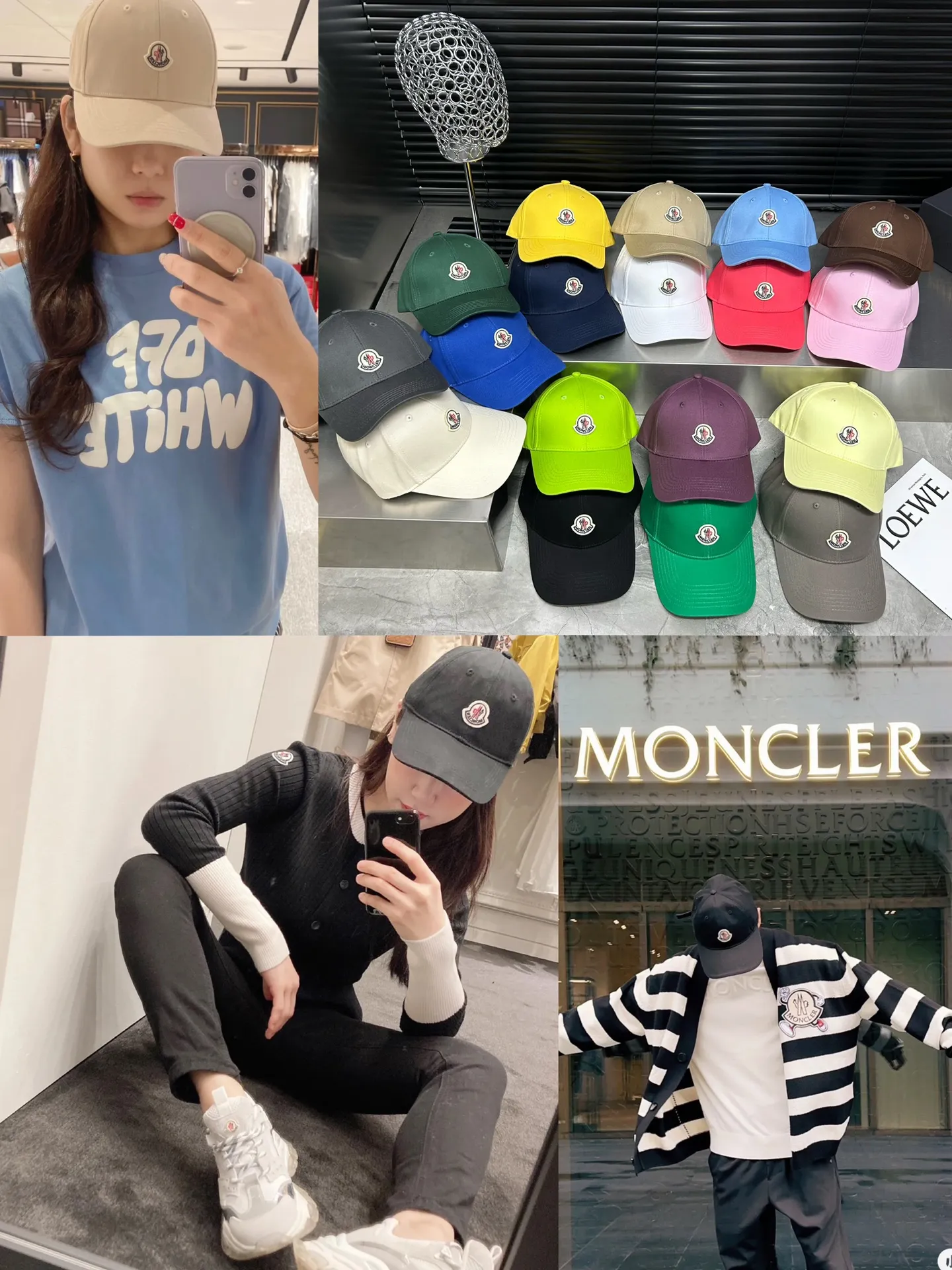 MONCLER 18 colors