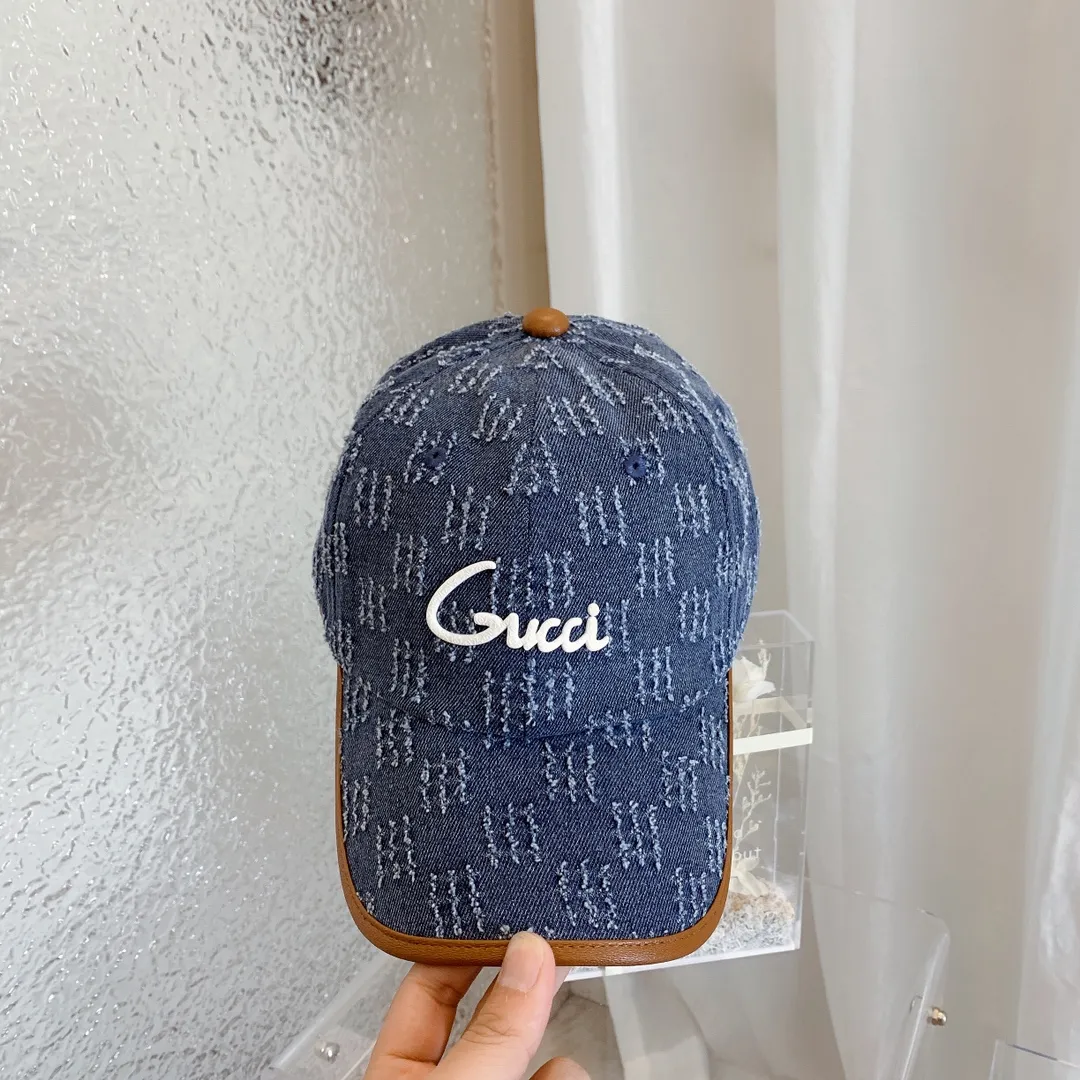 P80 Gucci 21 autumn and winter denim logo baseball cap Fashionable ripped retro denim is back online, and the old lady is still very good! This year’s pretty little actress!