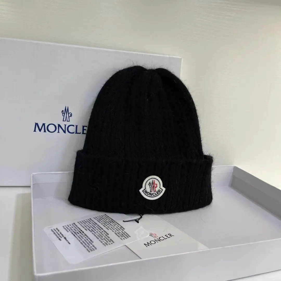 Cabbage price Moncler muzzle rabbit fur knitted hat