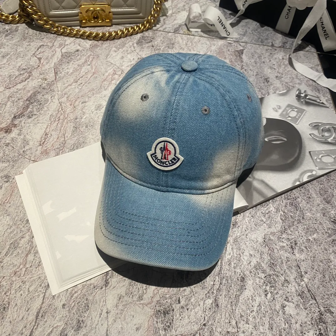 Bargain price Moncler denim baseball cap