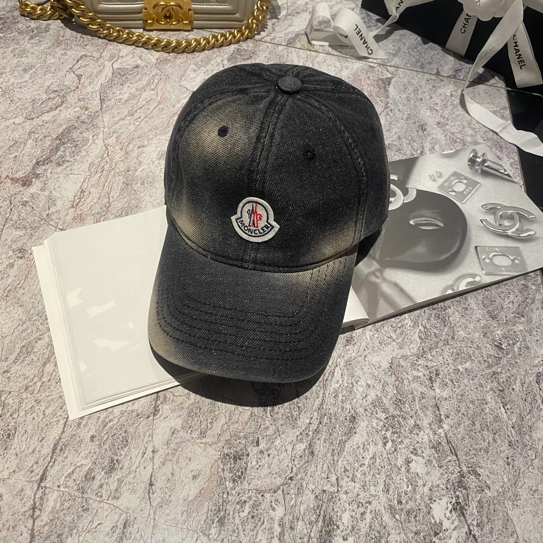Bargain price Moncler denim baseball cap