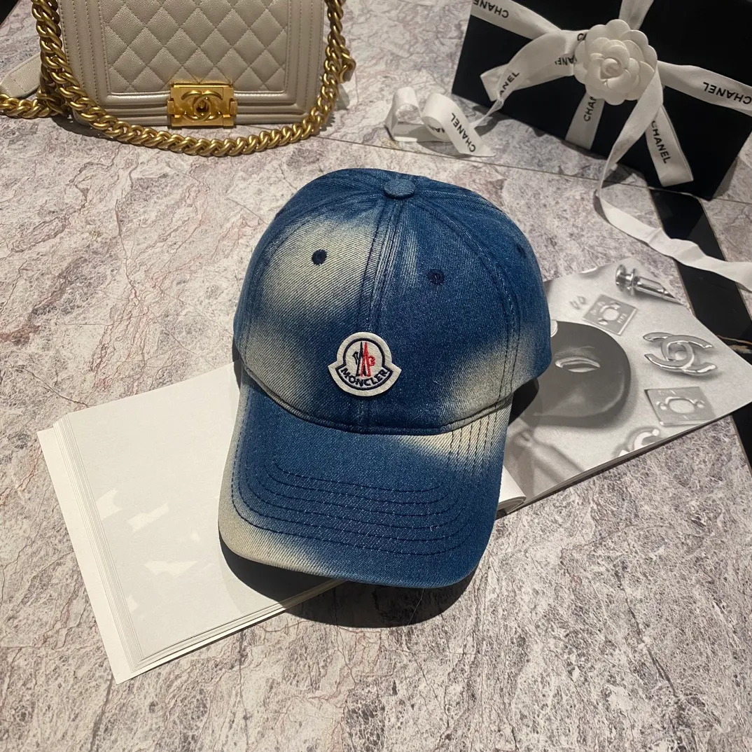 Bargain price Moncler denim baseball cap