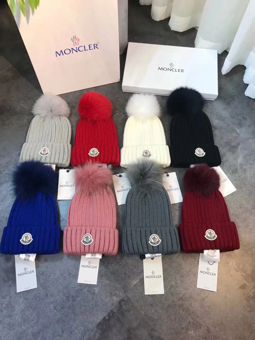 Inquiry with pictures, Moncler classic knitted beanie🔥