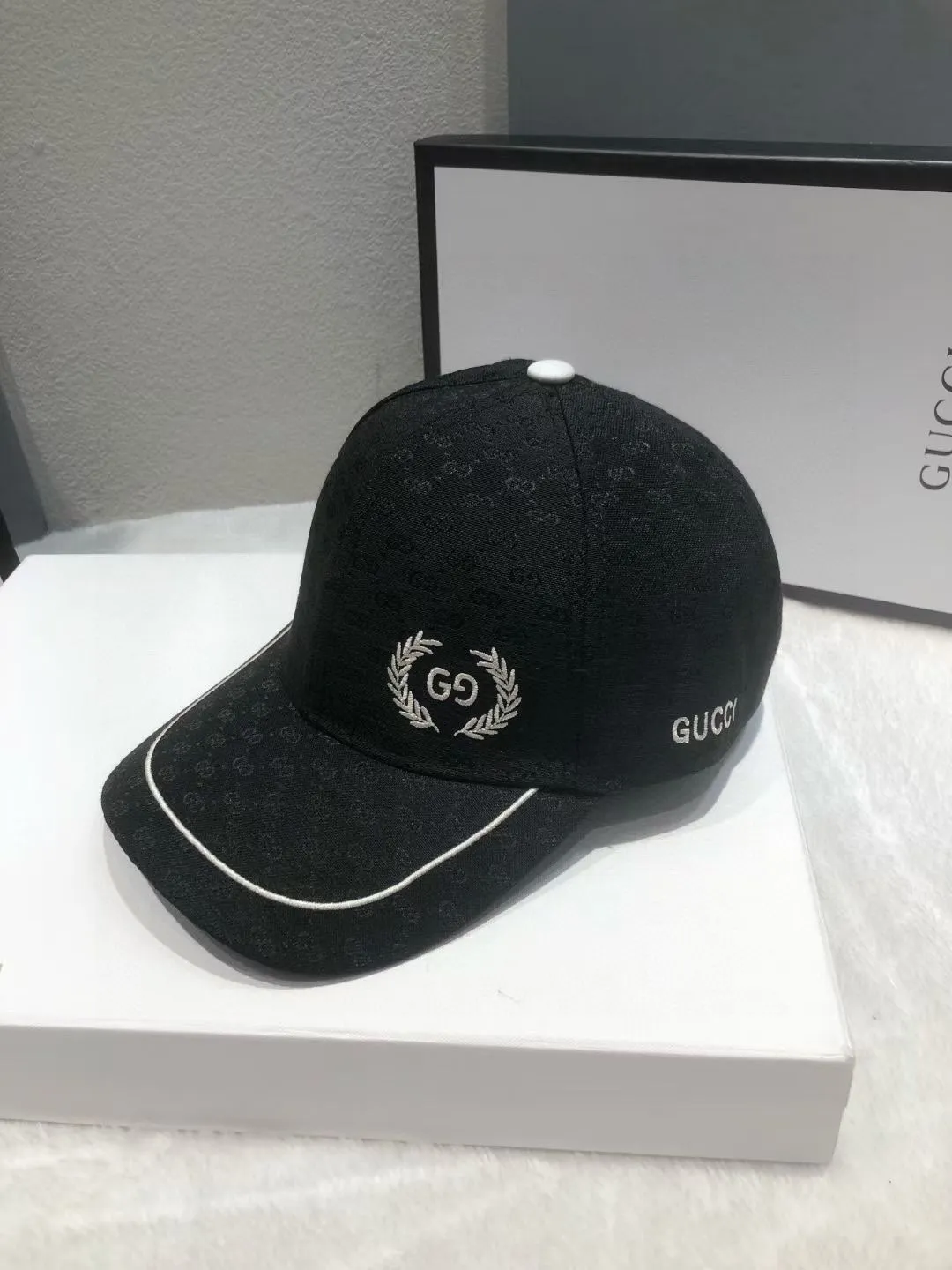 Special P60💛 Comes with dust bag [GUCCI Gucci] 2022 autumn and winter new pattern simple baseball cap, new model shipped, big brand model is super easy to match, hurry up and get it!