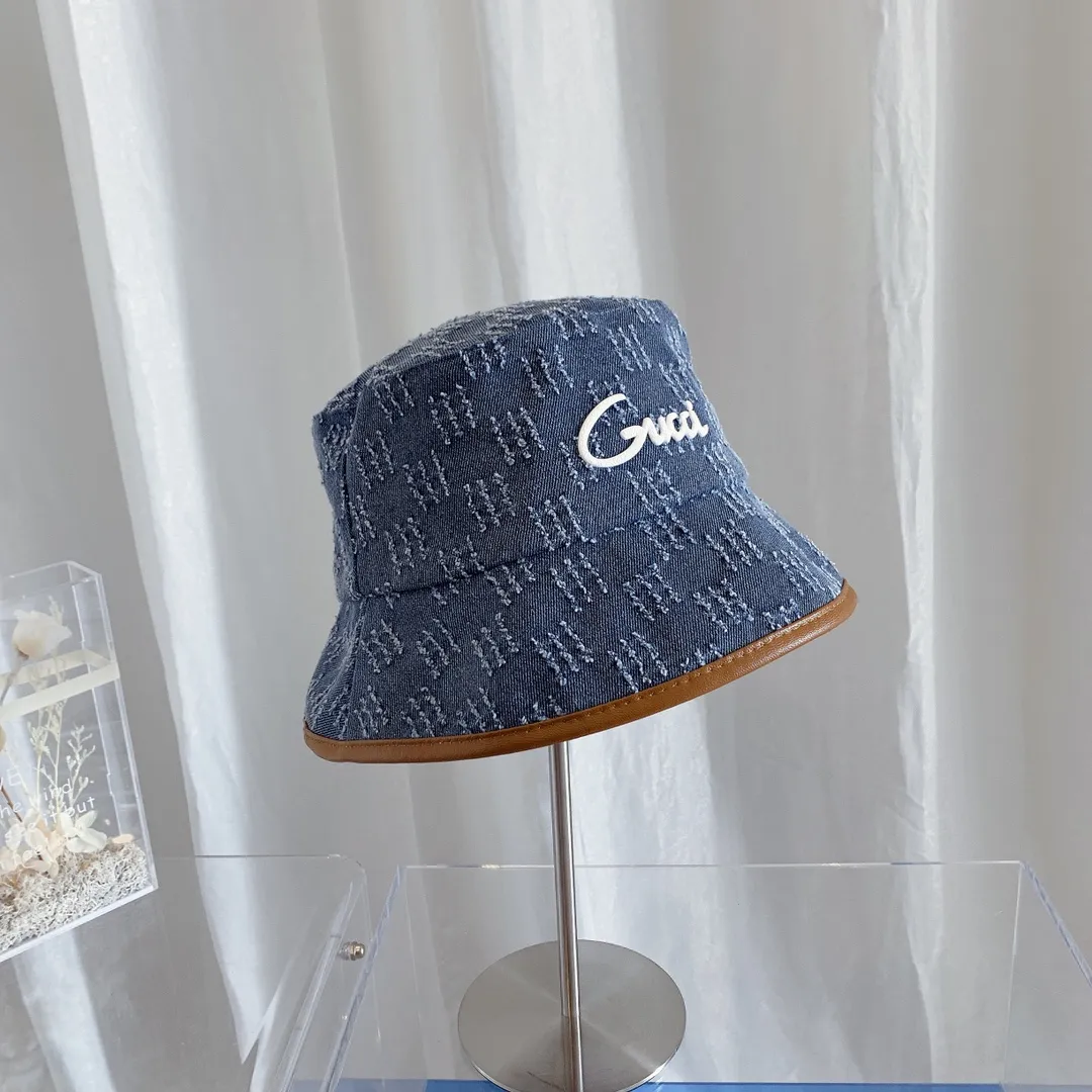 P80 Gucci 21 autumn and winter denim logo bucket hat Fashionable ripped retro denim is back online, and the old lady is still very good! This year’s pretty little actress!