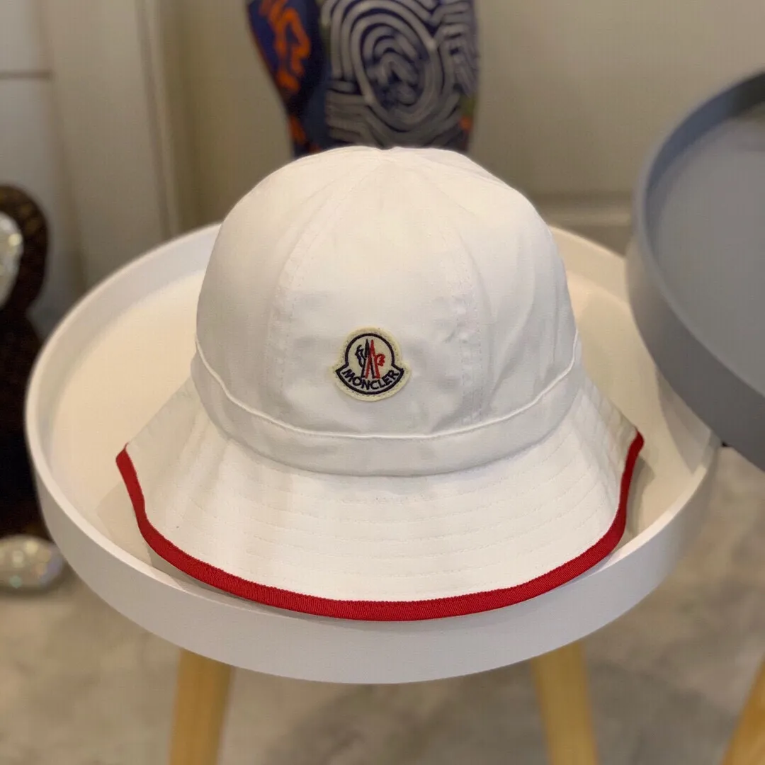P80 Moncler classic original bucket hat, classic and popular style, original canvas fabric, pure cotton lining, light and breathable! Excellent quality, basic head circumference 56