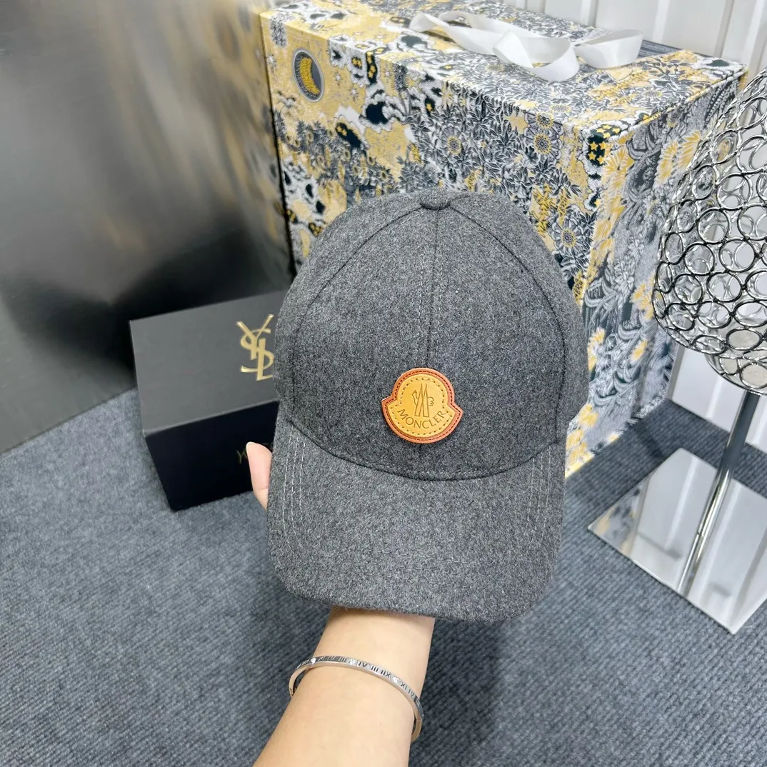 P50 Moncler wool baseball cap🔥